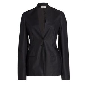 The Row Roleen Black Collarless Blazer NWT 6 $2350
